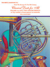 cover Classical Duets for All TRPT/BAR TC cover